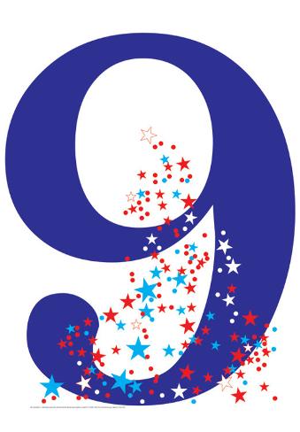 number 9 birthday theme